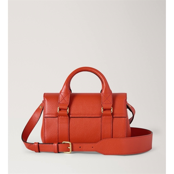 Mulberry Mini Heritage Bayswater Coral Orange